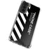 Black and White Stripes Galaxy S21 Plus 5G Clear Case