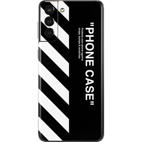 Black and White Stripes Galaxy S21 Plus 5G Skin