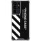 Black and White Stripes Galaxy S21 Ultra 5G Clear Case