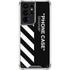 Black and White Stripes Galaxy S21 Ultra 5G Clear Case