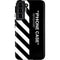 Black and White Stripes Galaxy S22 Plus Pro Case