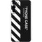 Black and White Stripes Galaxy S22 Plus Skin