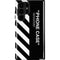 Black and White Stripes Galaxy S22 Ultra Pro Case