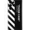 Black and White Stripes Galaxy S22 Ultra Skin
