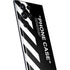 Black and White Stripes Galaxy S22 Ultra Skin