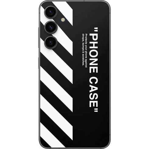 Black and White Stripes Galaxy S23 FE Skin