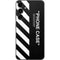 Black and White Stripes Galaxy S23 FE Skin