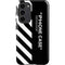Black and White Stripes Galaxy S23 Plus Pro Case