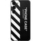 Black and White Stripes Galaxy S23 Plus Skin
