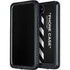 Black and White Stripes Galaxy S23 Plus Waterproof Case