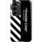 Black and White Stripes Galaxy S23 Pro Case