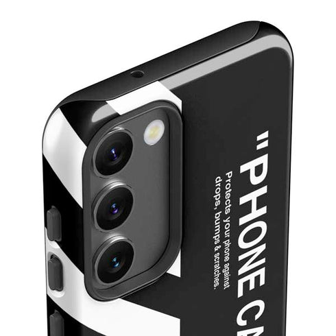 Black and White Stripes Galaxy S23 Pro Case