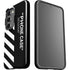 Black and White Stripes Galaxy S23 Pro Case