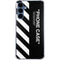 Black and White Stripes Galaxy S24 Clear Case