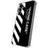 Black and White Stripes Galaxy S24 Plus Clear Case