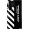 Black and White Stripes Galaxy S24 Ultra Impact Case