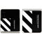 Black and White Stripes Galaxy Z Flip3 5G Skin