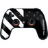 Black and White Stripes Google Stadia Controller Skin