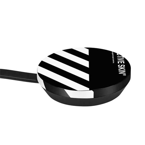 Black and White Stripes Google Stadia Controller Skin