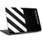 Black and White Stripes Dell Inspiron Skin