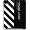 Black and White Stripes iPad Pro 12.9in (2020) Clear Case