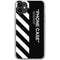 Black and White Stripes iPhone 11 Clear Case