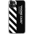 Black and White Stripes iPhone 11 Clear Case