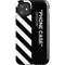 Black and White Stripes iPhone 11 Impact Case