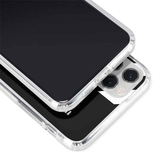 Black and White Stripes iPhone 11 Pro Clear Case