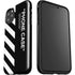 Black and White Stripes iPhone 11 Pro Max Impact Case