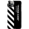 Black and White Stripes iPhone 11 Pro Max Lite Case