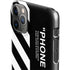 Black and White Stripes iPhone 11 Pro Max Lite Case