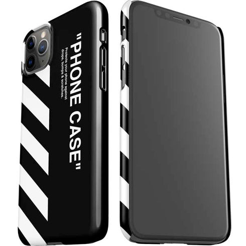 Black and White Stripes iPhone 11 Pro Max Lite Case