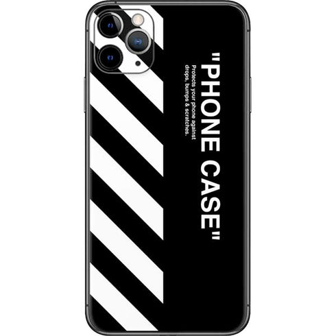 Black and White Stripes iPhone 11 Pro Max Skin