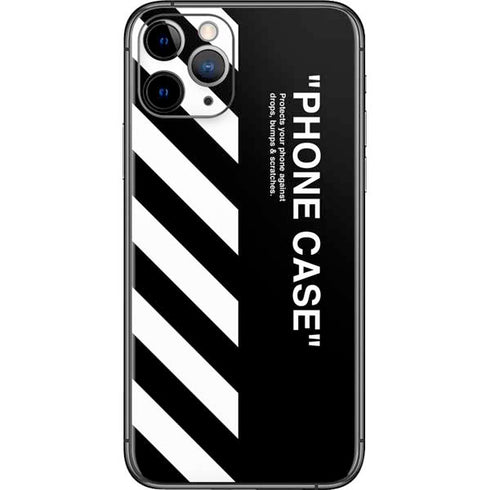 Black and White Stripes iPhone 11 Pro Skin