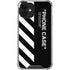Black and White Stripes iPhone 12 Clear Case