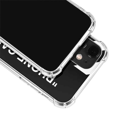 Black and White Stripes iPhone 12 Clear Case