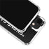 Black and White Stripes iPhone 12 Clear Case