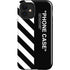 Black and White Stripes iPhone 12 Impact Case