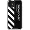 Black and White Stripes iPhone 12 Mini Clear Case