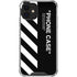 Black and White Stripes iPhone 12 Mini Clear Case