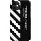 Black and White Stripes iPhone 12 Mini Lite Case