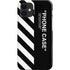 Black and White Stripes iPhone 12 Mini Lite Case