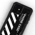 Black and White Stripes iPhone 12 Mini Waterproof Case