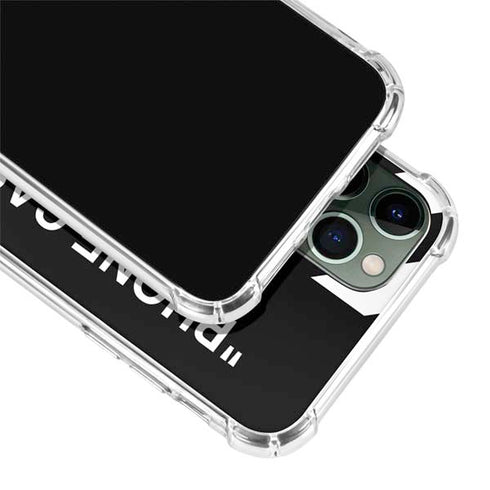 Black and White Stripes iPhone 12 Pro Clear Case