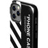 Black and White Stripes iPhone 12 Pro Impact Case