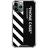 Black and White Stripes iPhone 12 Pro Max Clear Case