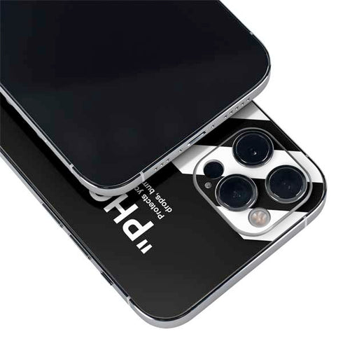 Black and White Stripes iPhone 12 Pro Skin