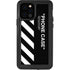 Black and White Stripes iPhone 12 Pro Waterproof Case