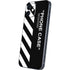 Black and White Stripes iPhone 12 Skin